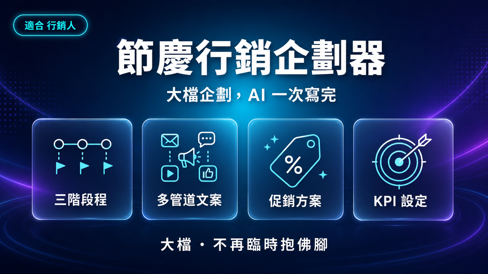 節慶行銷企劃器|雙11、母親節大檔,AI 幫你把整份企劃寫完